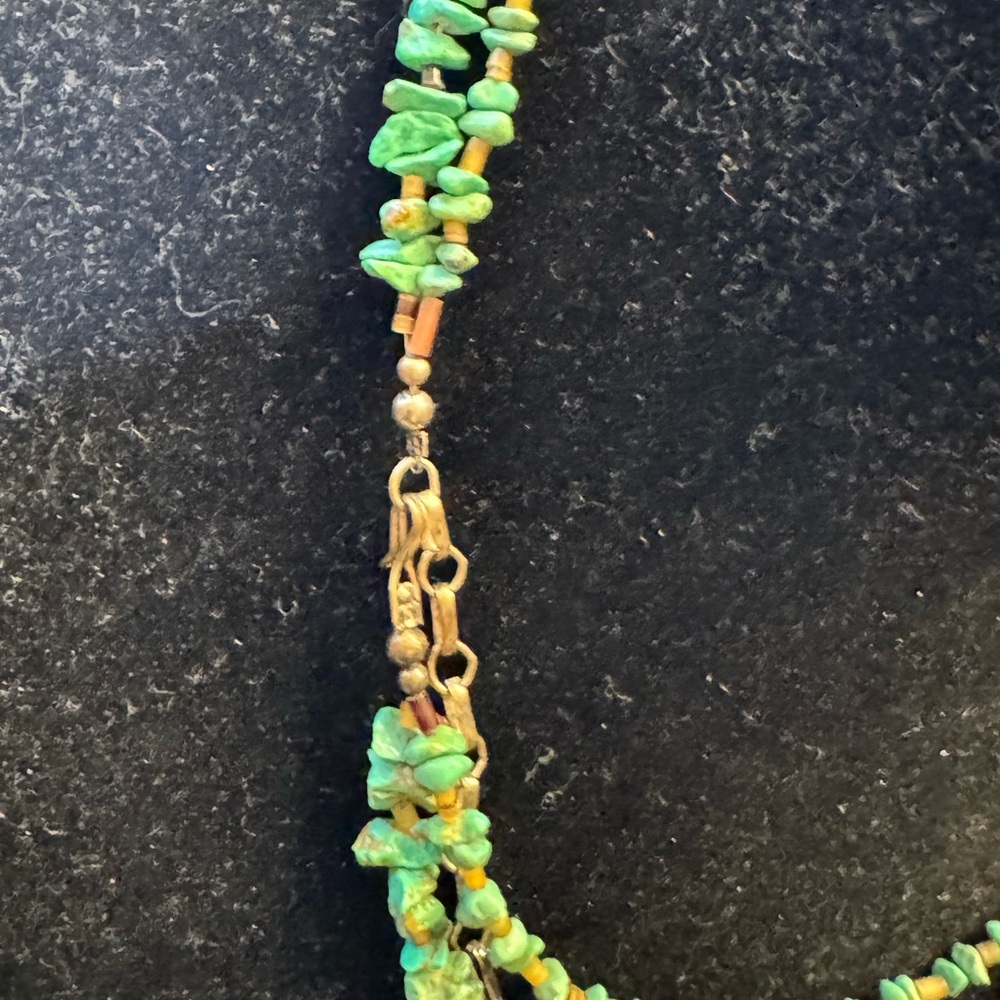 Green Beaded Necklace